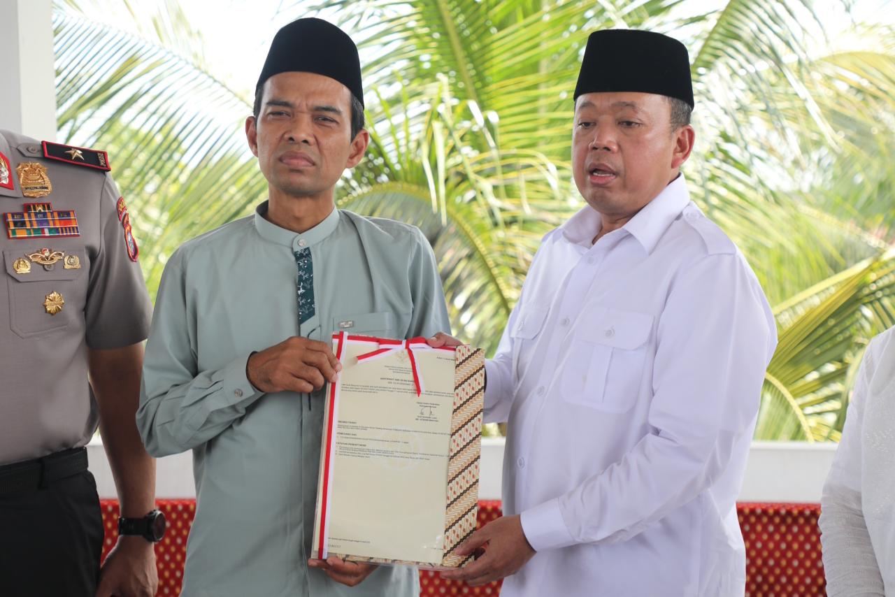 Menteri Nusron: Apresiasi Langkah UAS Alihmedia ke Sertipikat Elektronik 