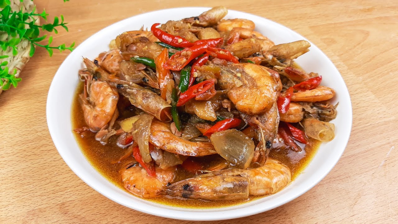 Resep Udang Tauco