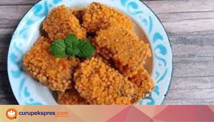 Resep Cemilan Viral Nugget Pisang Bubble Crumb