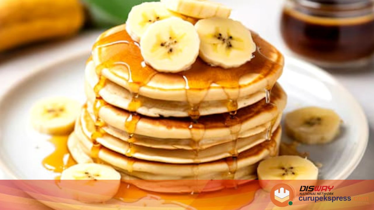 Resep Pancake Pisang dengan Madu