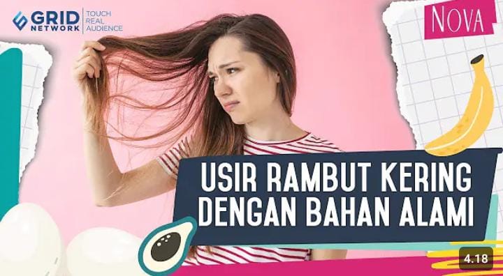 Bye-Bye Rambut Kering! Coba Cara Alami Ini Biar Lebih Terawat