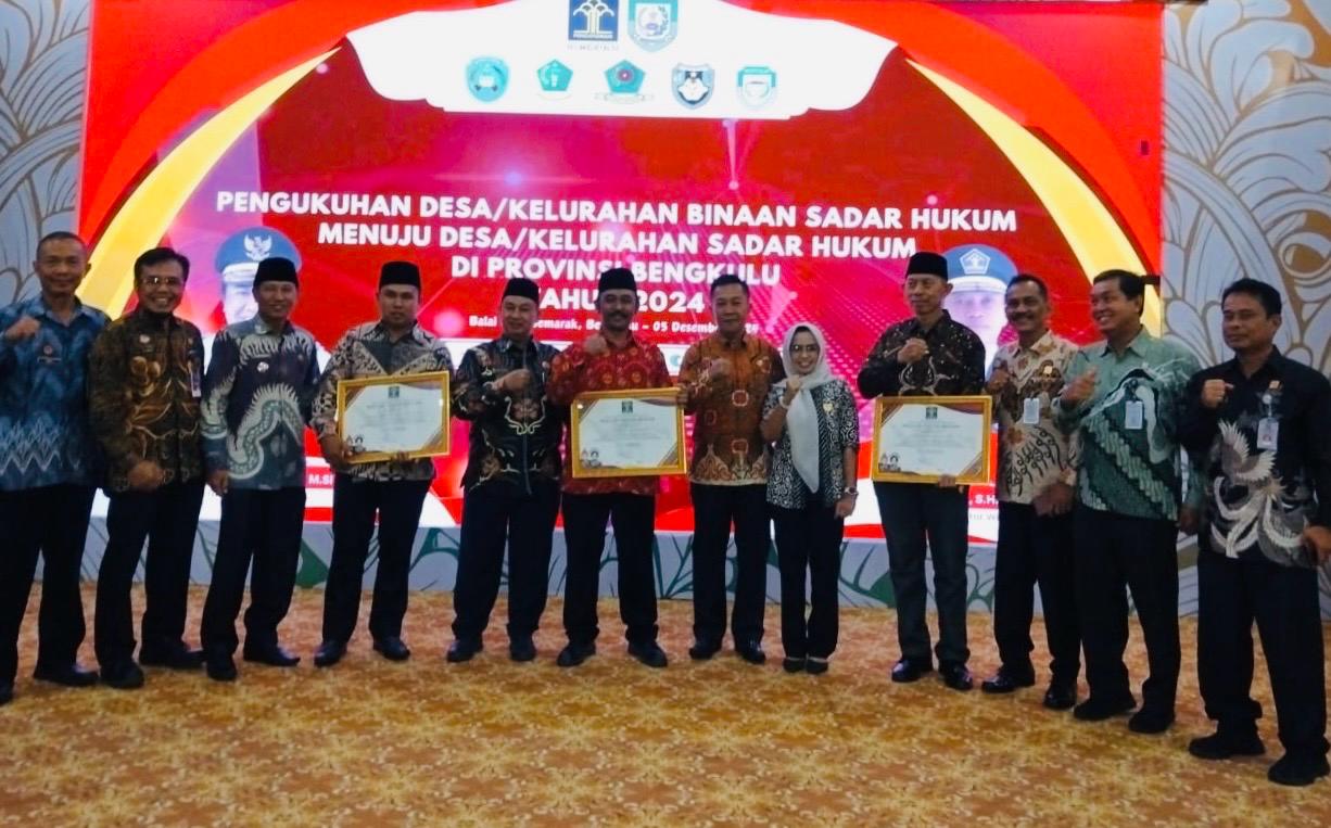 3 Desa di RL Ditetapkan Desa Sadar Hukum