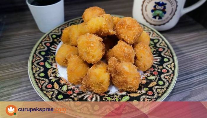 Resep  Cemilan Ekonomis Banana Pom-Pom