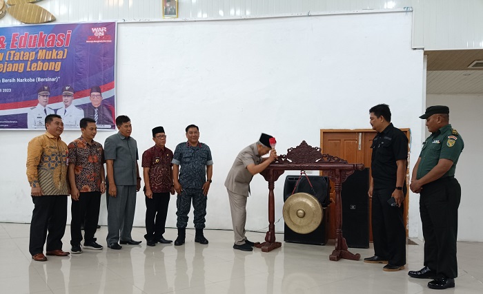 Launching Desa Bersih Narkoba di Rejang Lebong, Ini Pesan Bupati..