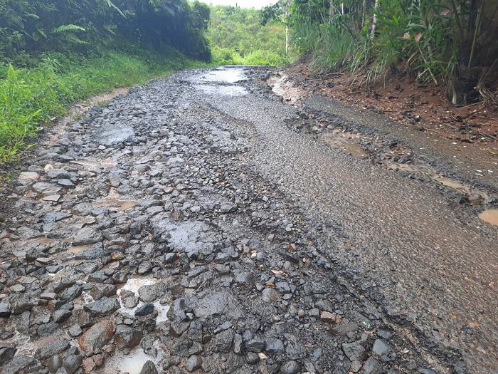 Dewan Minta Jalan Apur - Lawang Agung Diperbaiki