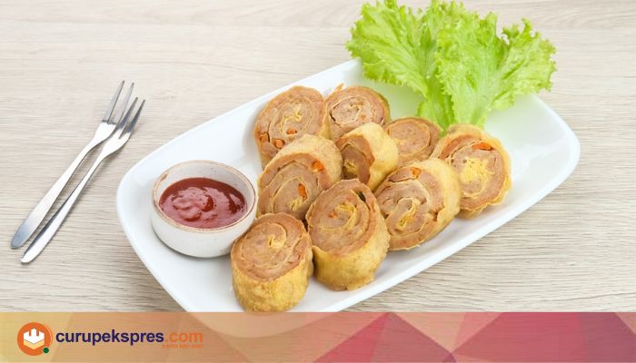 Resep Chicken Egg Roll