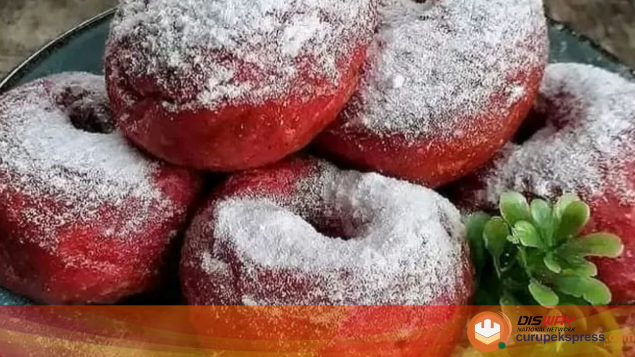 Resep Donat Buah Naga