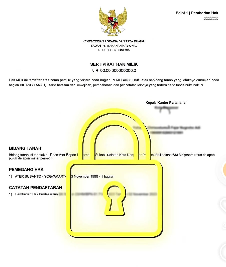 Menteri ATR/BPN Jamin Kemanan Sertipikat Tanah Elektronik, Gunakan Teknologi Ini