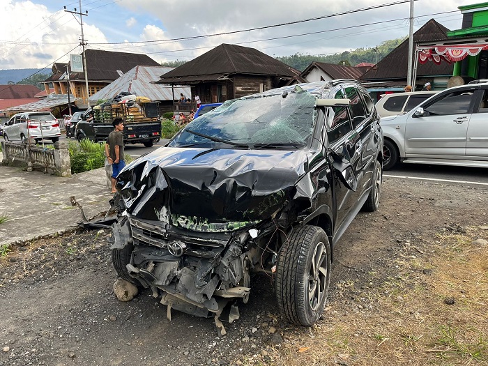 Supir Mobil Plat Merah Penabrak Biduan Diamankan Polisi