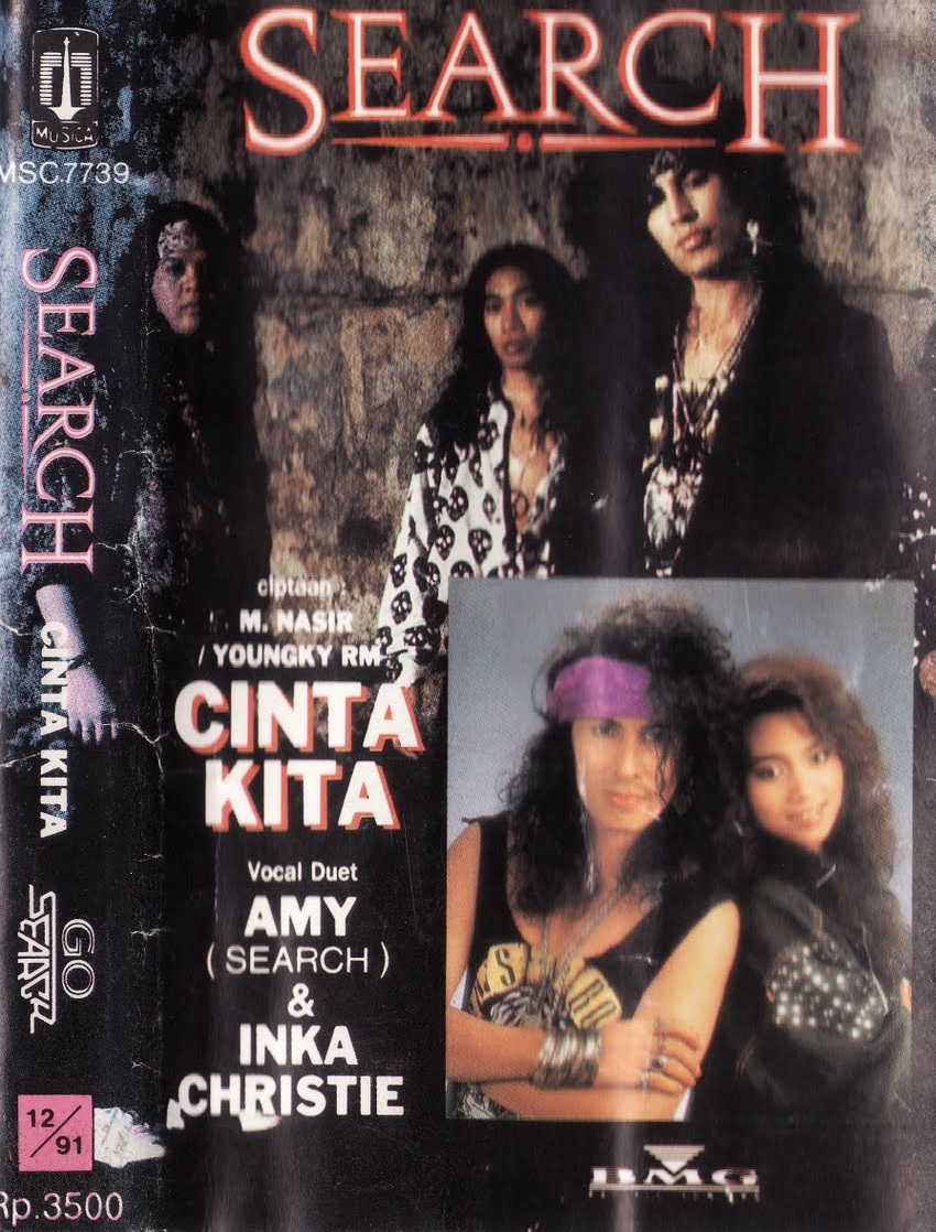 Lirik Lagu ' Cinta Kita ' Amy Search dan Inka Christie