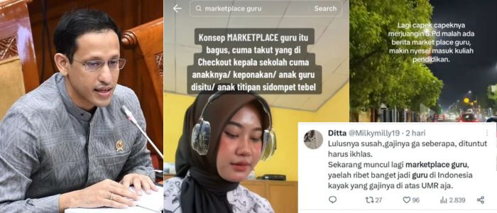 Rekrut Guru Pakai Marketplace, Begini Tanggapan Kecewa Netizen