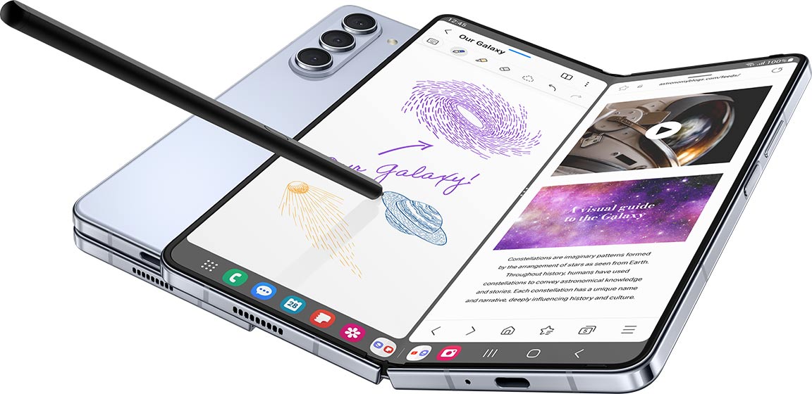 Samsung Galaxy Z Fold5 Rekomendasi Hp untuk Pekerja Kantoran, Ini Spesifikasinya!