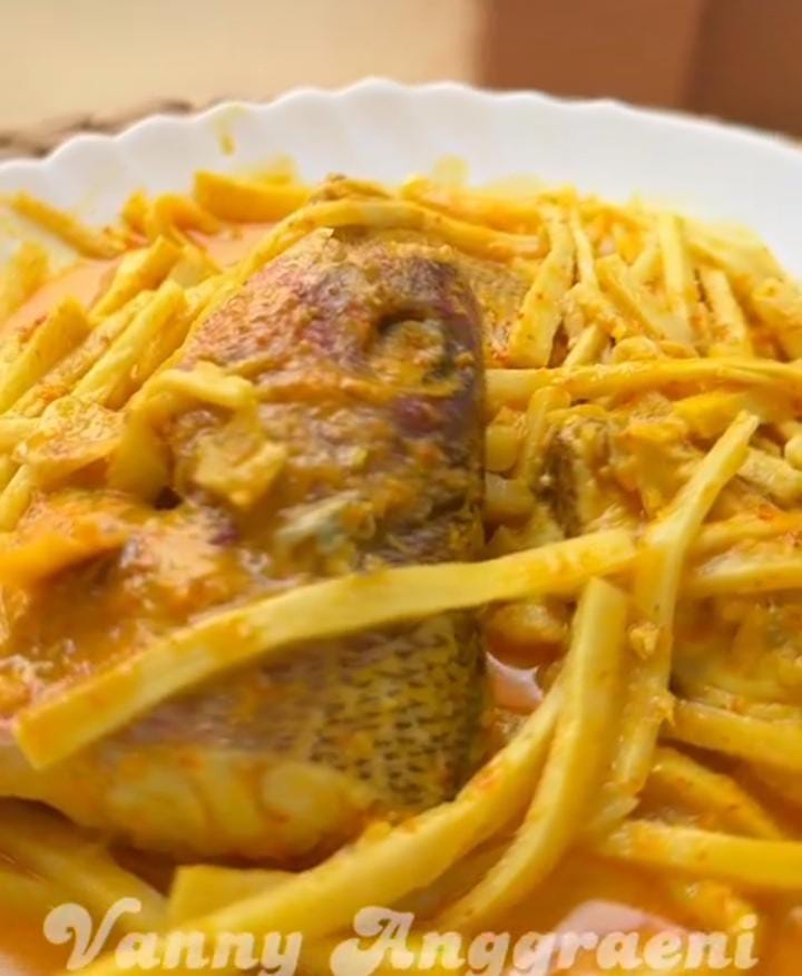 Resep Rebung Asam Ikan Kakap Khas Bengkulu