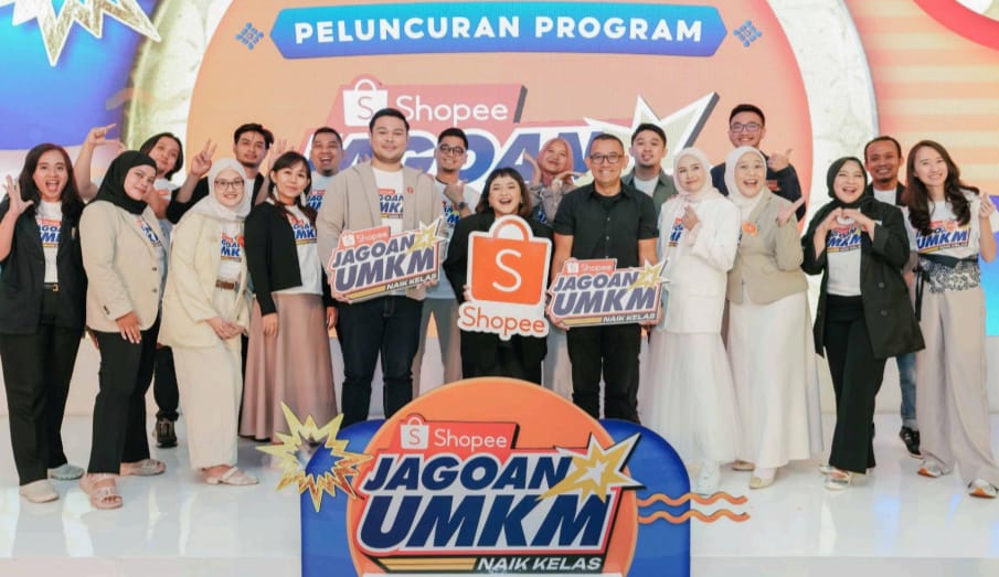 Marketing Shopee Indonesia, Jerry Gunawan meresmikan program kompetisi UMKM perdana dari Shopee