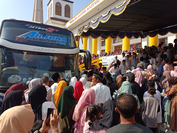 7 Unit Bus Siap Menjemput Jemaah Haji Rejang Lebong