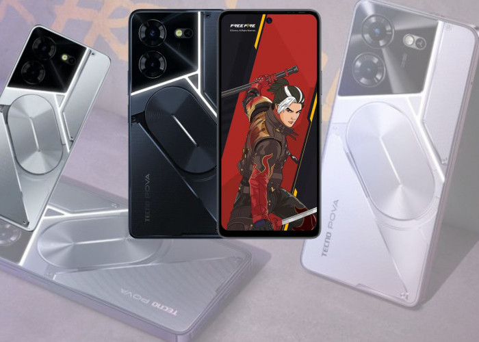 TECNO Pova 5 Pro 5G Hp Gamers 2 Jutaan Anti Lag,  Cek Spesifikasinya Disini!