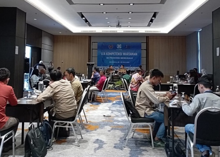 36 Peserta Ikuti Uji Kompetensi Wartawan di Bengkulu