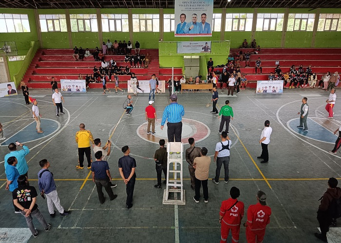 Open Turnamen Bola Voli Bupati, Atlet Diminta Bertanding Sportif