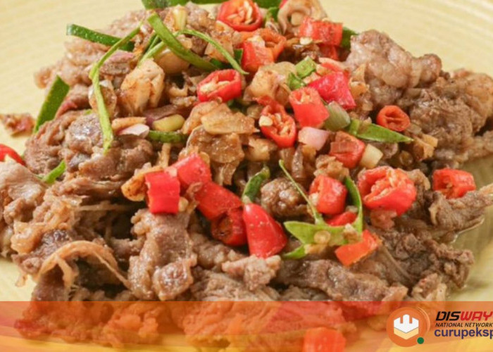 Menu Masakan Simple : Beef Slice Sambal Matah