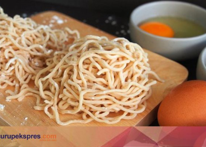 Cara Membuat Mie Telur Menggunakan Takaran Sendok, Ini Resep Lengkapnya..