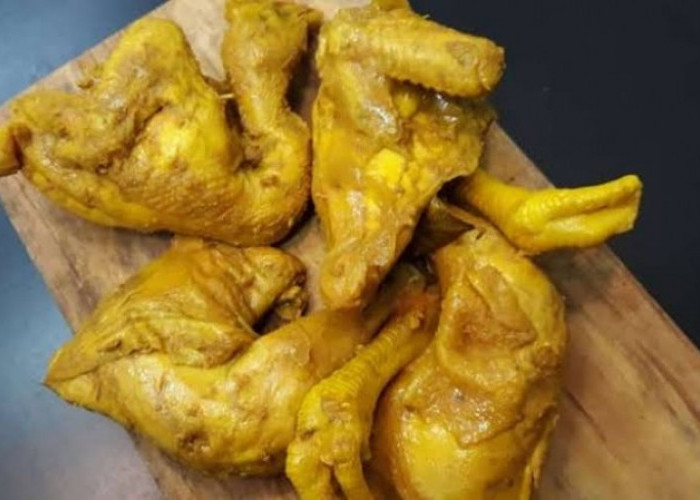 Resep Ayam Ungkep Bumbu Kuning