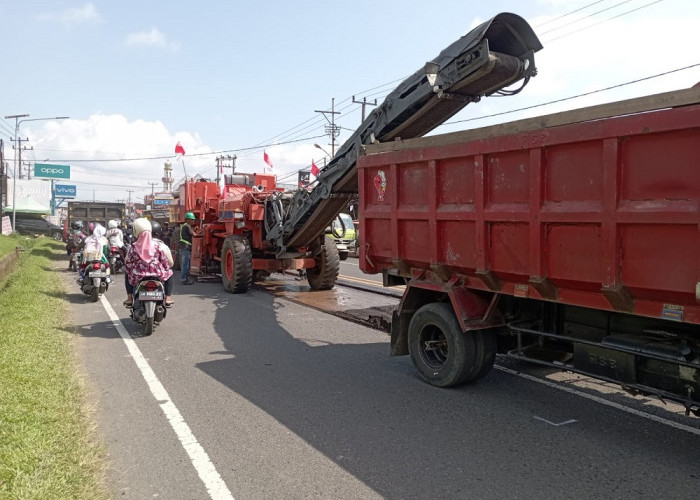 Hore !! Jalan  Nasional Mulai Diperbaiki, Telan Anggaran Mencapai Rp 230 M