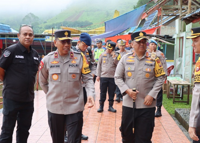 Pastikan Keamanan Libur Lebaran, Wakapolda Cek Objek Wisata Rejang Lebong