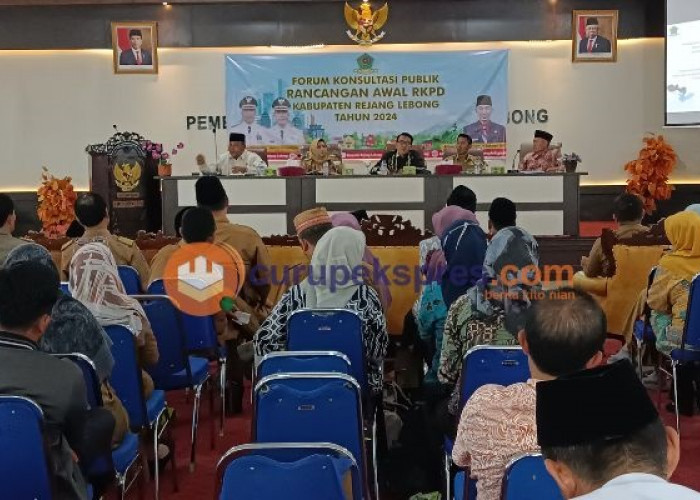  RKPD 2024 Rejang Lebong Dikonsultasikan 