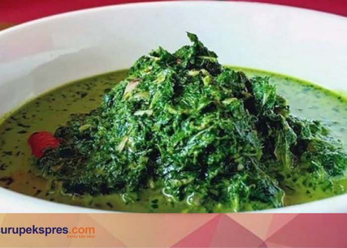 Resep Khas Medan Gulai Daun Ubi Tumbuk