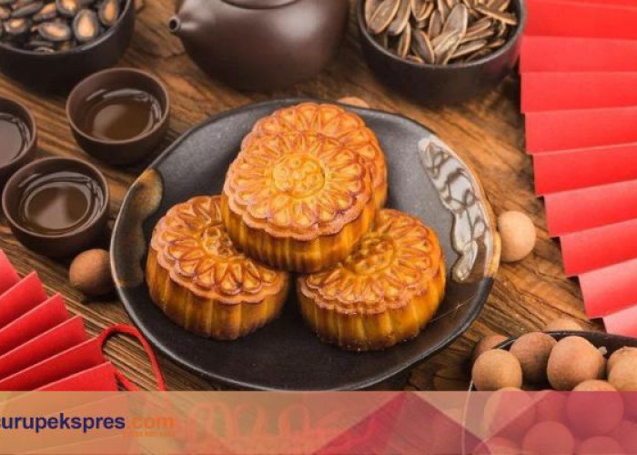 Resep Kue Khas Peranyaan Tionghoa Moon Cake Berserta Golden Syrup dan Polesanya