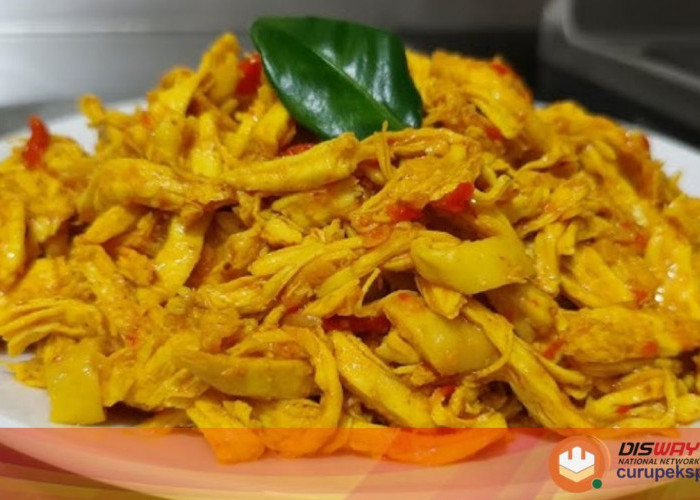 Resep Ayam Suwir Bumbu Kuning, Cocok untuk Lauk Sikecil