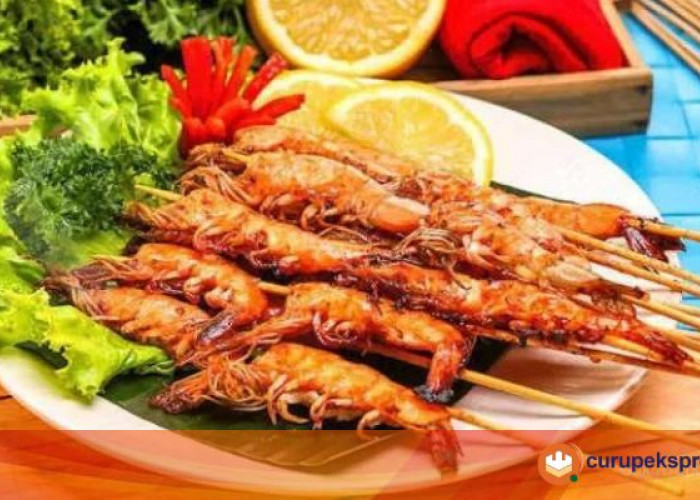 Menu Simple : Sate Udang Goreng