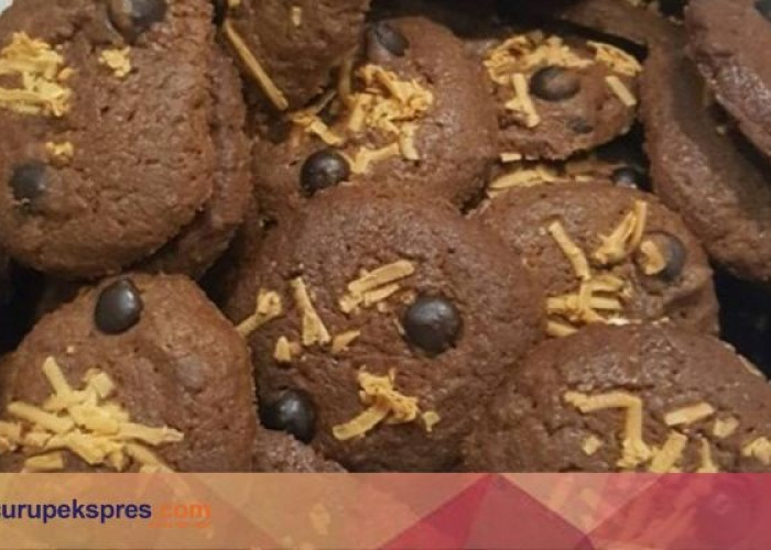 Resep Cookies Keju Coklat Bisa Jadi Kue lebaranUntuk Isi Toples  