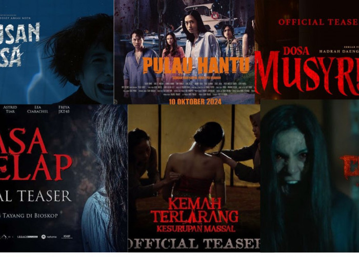 6 Rekomendasi Film Horor Akan Tayang Pada Bulan Oktober 2024, Simak Jadwalnya!