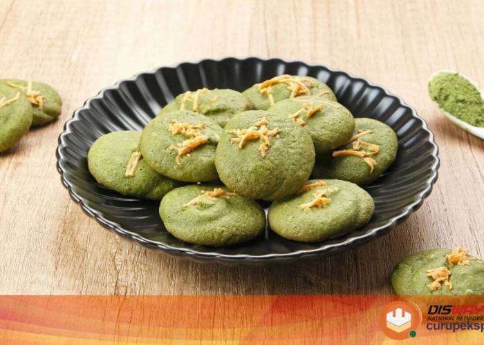 Resep Matcha Butter Cookies