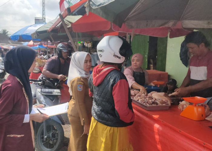 Jaga Keseimbangan Pangan, Disdagkop Rutin Pantau Bapokting di Pasar Kepahiang