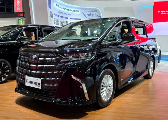 Toyota Alphard Hybrid XE Jadi Varian Paling Terjangkau di IIMS 2026