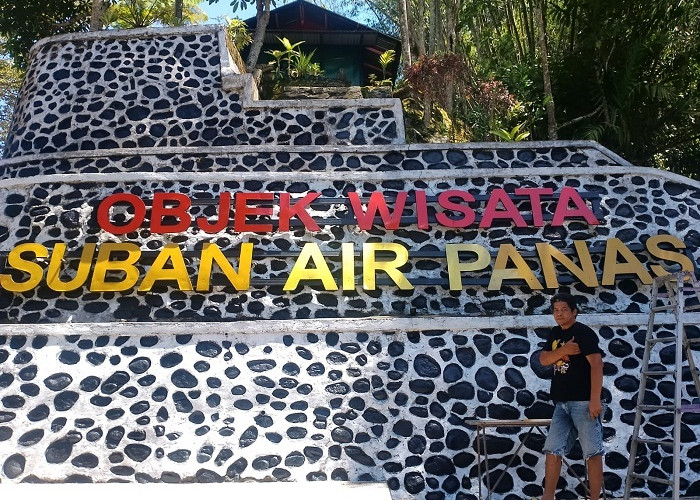 Jelang Lebaran, Objek Wisata Suban Air Panas Mulai Perbaiki Seluruh Sarana 