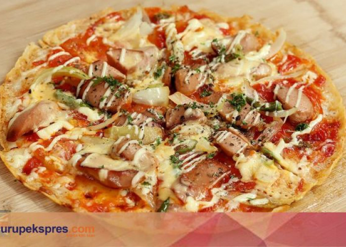 Resep Ekonomis Crispy Pizza Tanpa Oven!