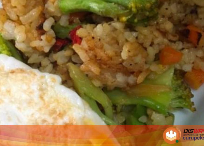 Resep Makanan Sehat Nasi Goreng Telur Dadar Brokoli