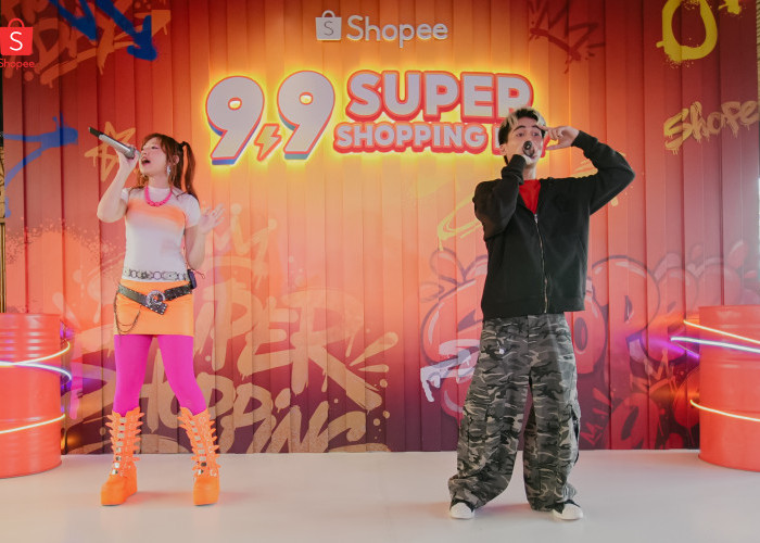 Iklan Shopee 9.9 Super Shopping Day Bersama Naykilla dan Tenxi Tuai Pujian, Visualnya Bikin Salfok