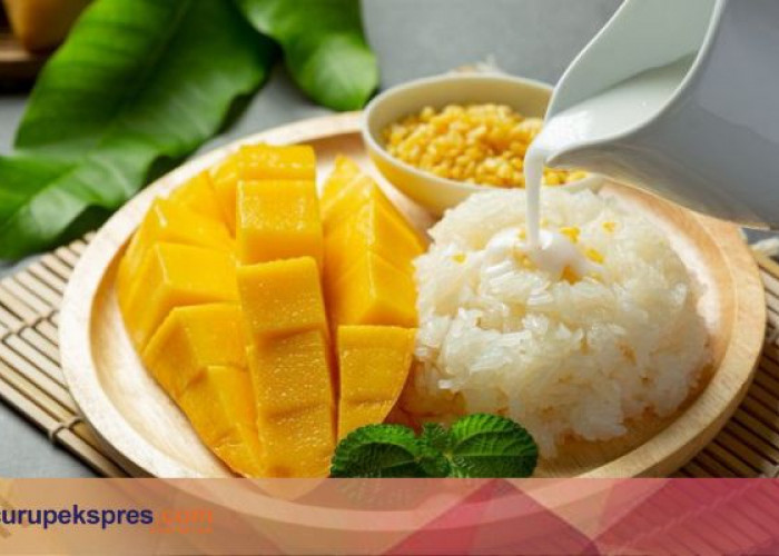 Resep Makanan Viral Mango Sticky Rice