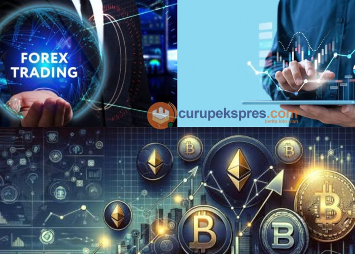 Perbedaan Forex, Crypto, dan Saham.