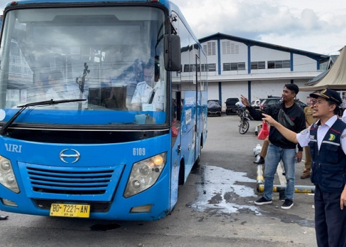 Puncak Mudik Lebaran, Penumpang Bus Damri di Kabupaten Lebong Diprediksi Meningkat