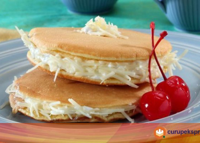 Rekomendasi Teman Ngeteh: Pancake Keju Sederhana