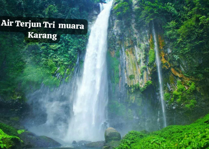 Pesona Air Terjun Tri Muara Karang