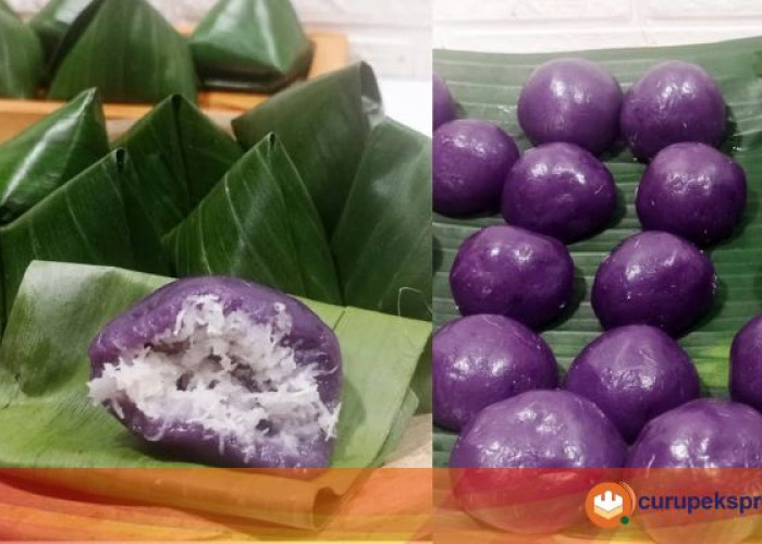 Resep Kue Bugis Ubi Ungu