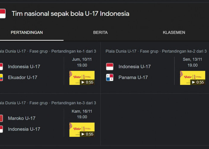Ini Daftar 21 Pemain Timnas Indonesia di Piala Dunia U-17