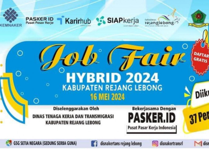 Lowongan Kerja, Tersedia Hampir 100 Kuota Peluang Kerja di Job Fair Nakertrans RL