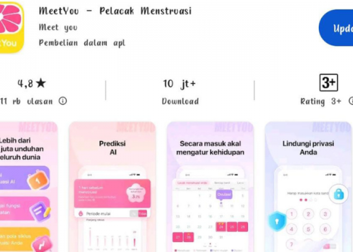 Manfaat Aplikasi MeetYou dalam Lacak Menstruasi bagi Perempuan